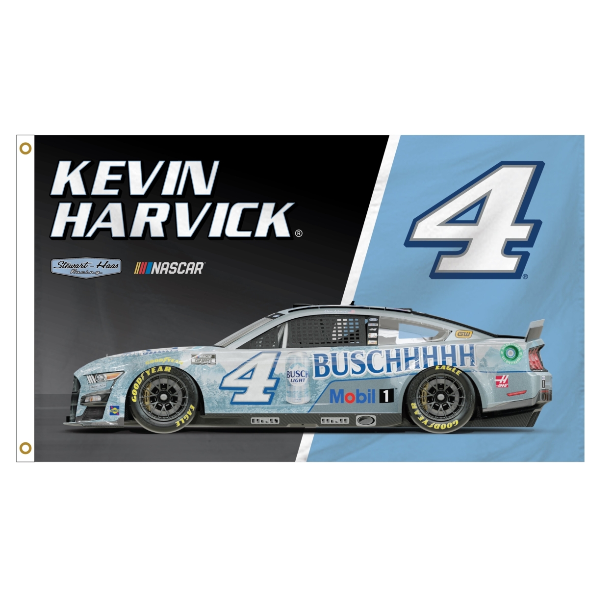 Kevin Harvick #4 Nascar 3' X 5' Car Flag New For 2022