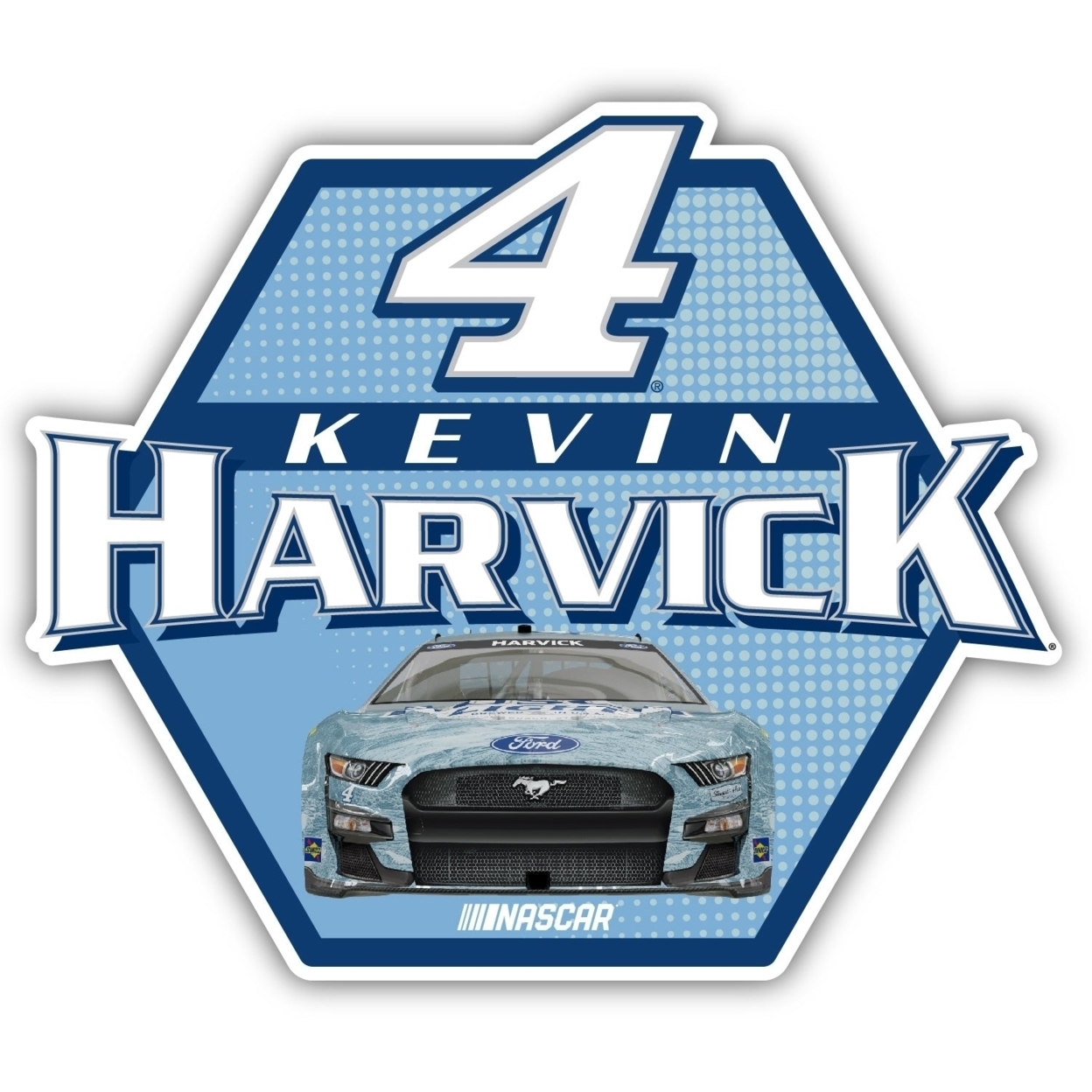 Kevin Harvick #4 NASCAR Laser Cut Decal