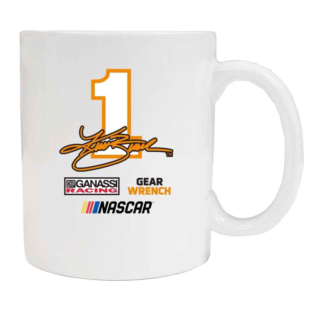 Kurt Busch #1 NASCAR Cup Series 8oz Ceramic Mug
