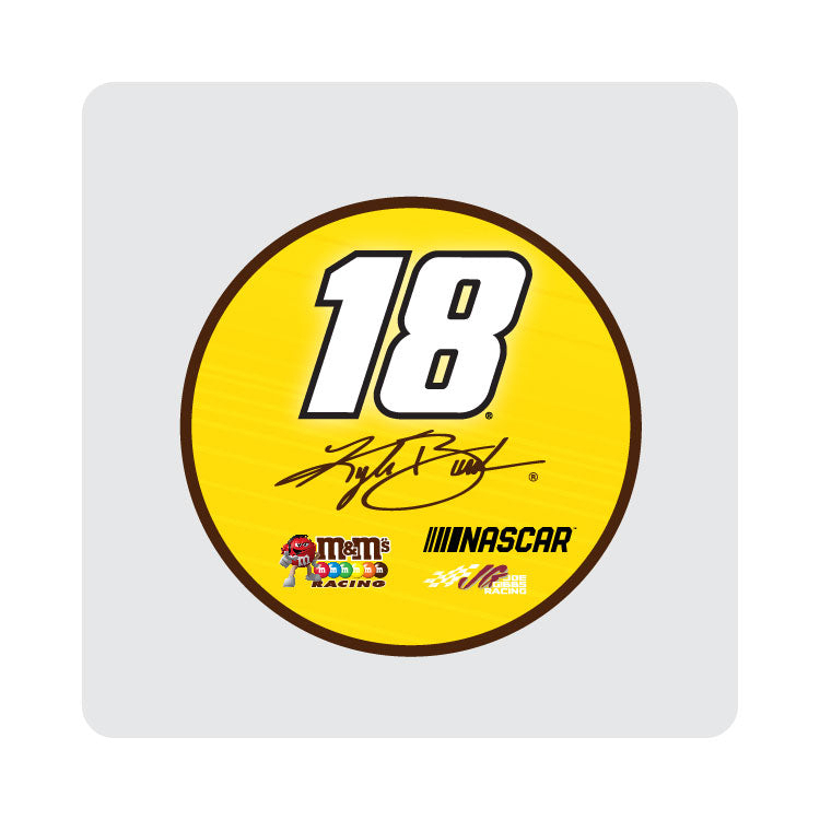 Kyle Busch #18 Acrylic Coaster 2-Pack New For 2020