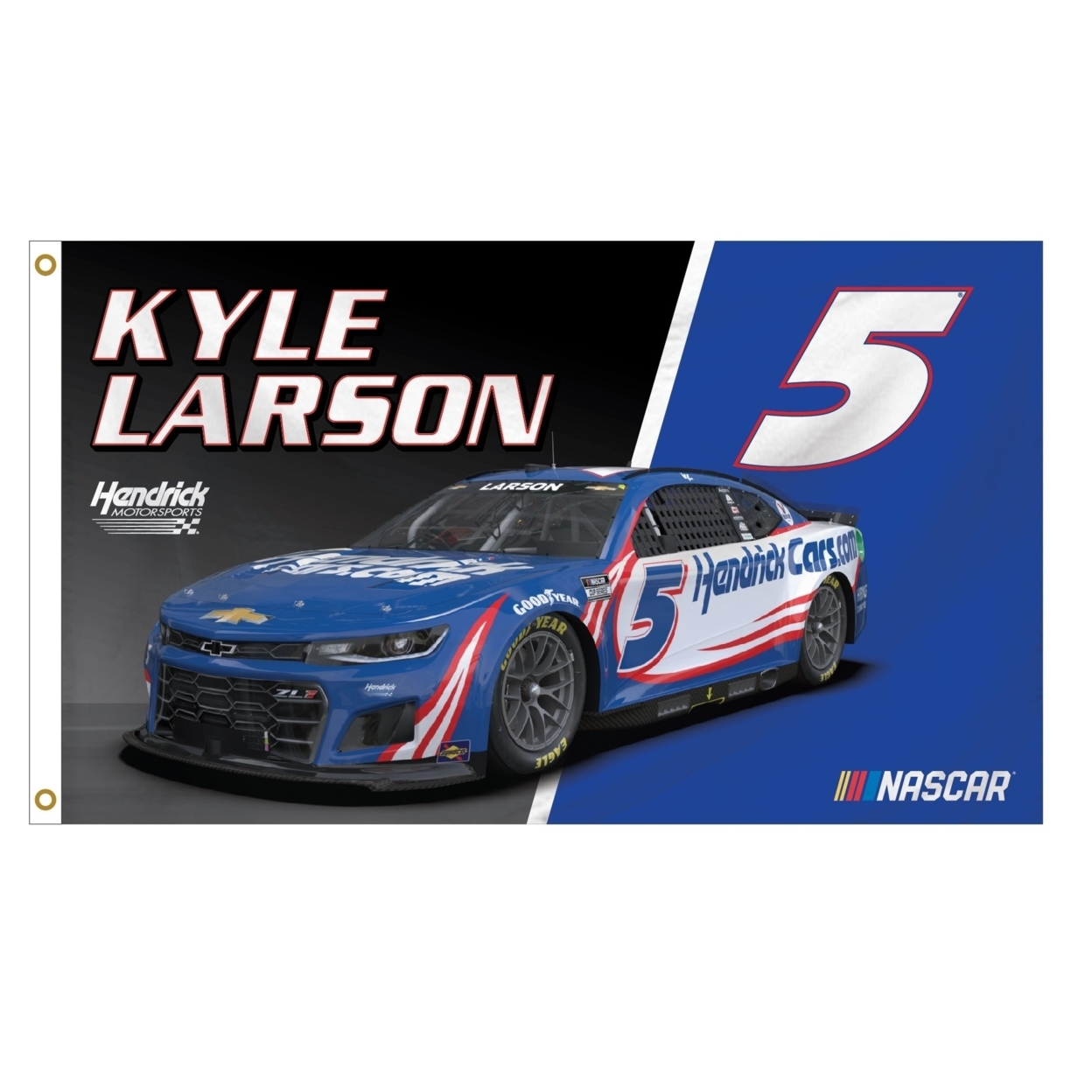 Kyle Larson #5 Nascar 3' X 5' Car Flag New For 2022