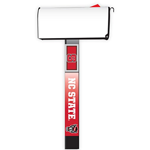 R And R Imports NC State Wolfpack 2-Pack Mailbox Post Cover