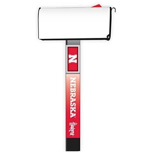R And R Imports Nebraska Cornhuskers 2-Pack Mailbox Post Cover