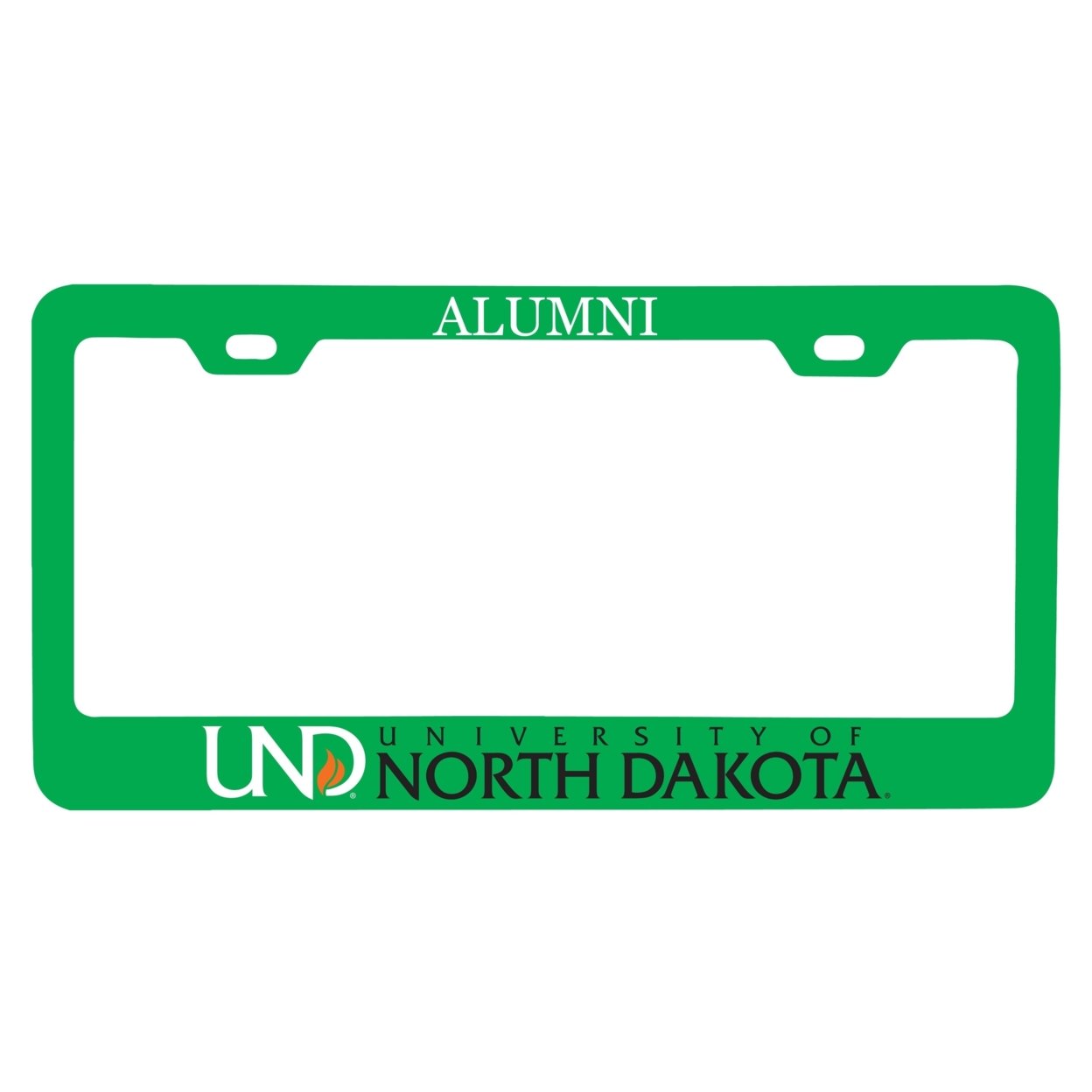 North Dakota Fighting Hawks Alumni License Plate Frame