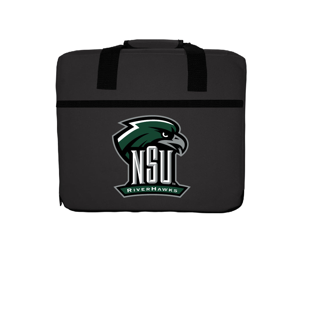 R And R Imports Northeastern State University Riverhawks Double Sided Seat Cushion