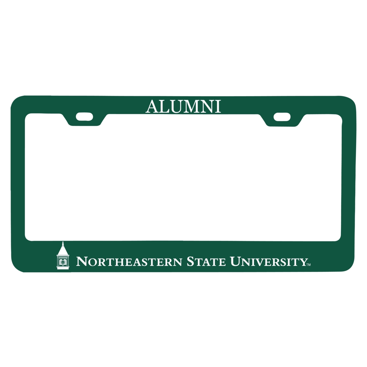 Northeastern State University Riverhawks Alumni License Plate Frame