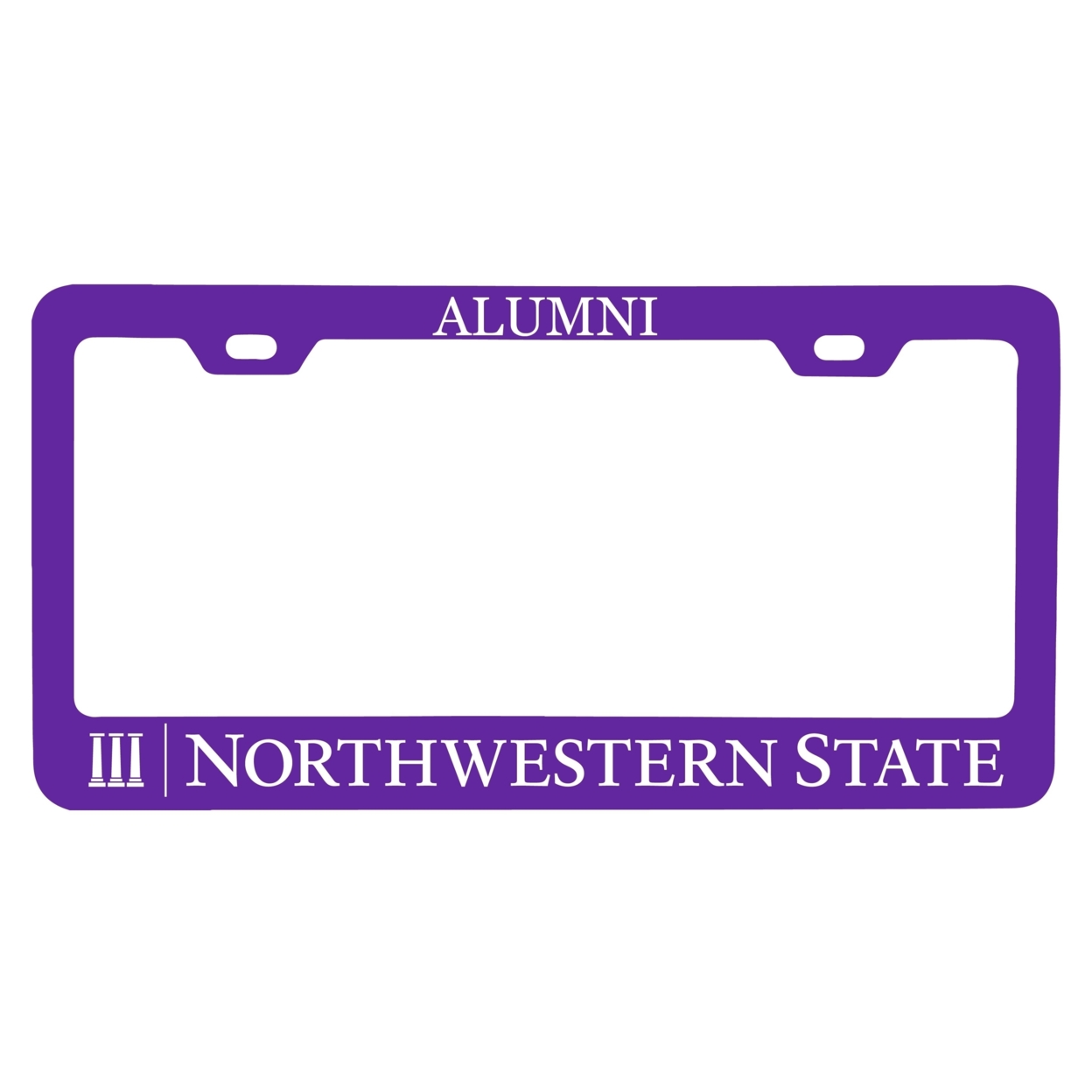 Northwestern State Demons Alumni License Plate Frame