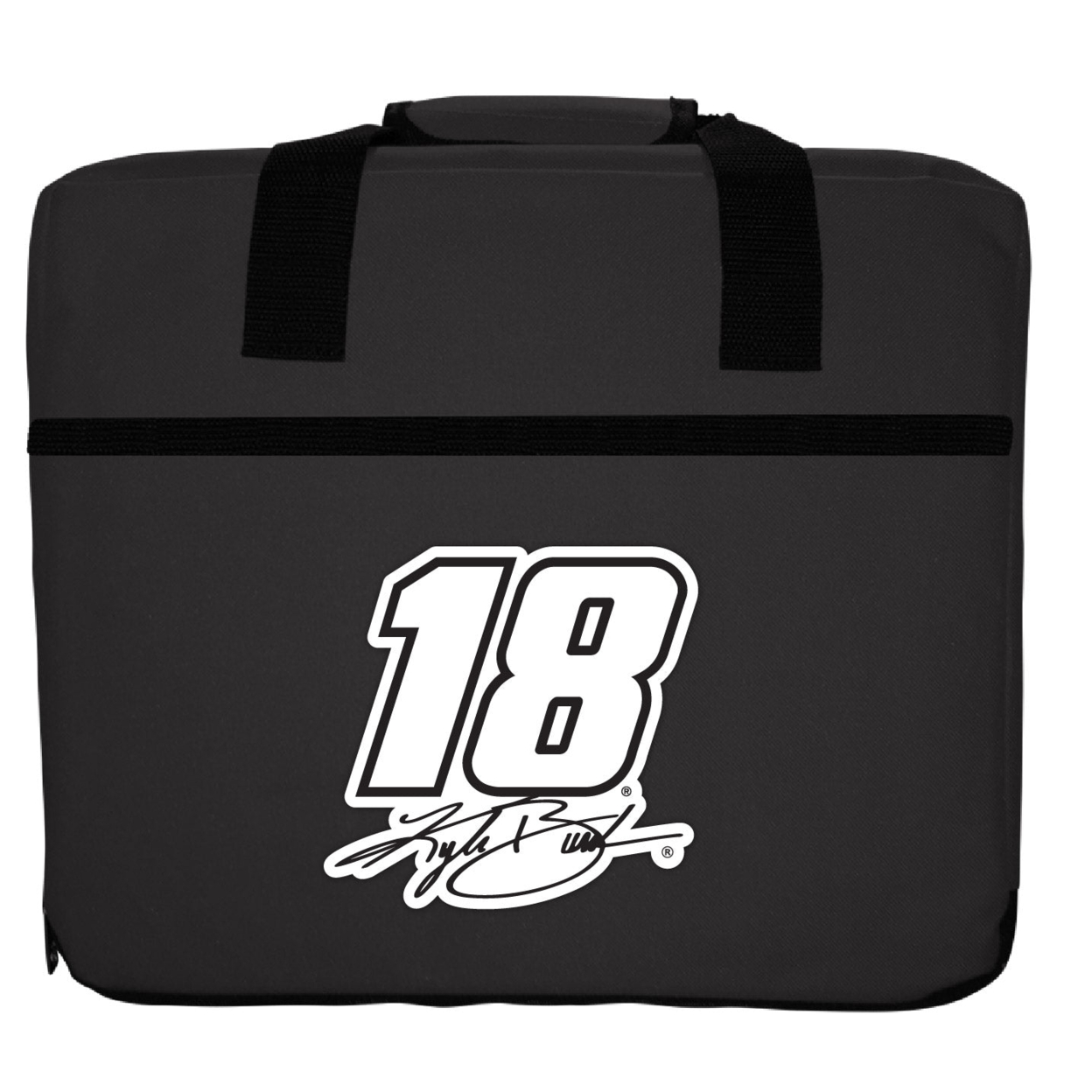 R And R Imports Officially Licensed NASCAR Kyle Busch #18 Single Sided Seat Cushion New For 2020