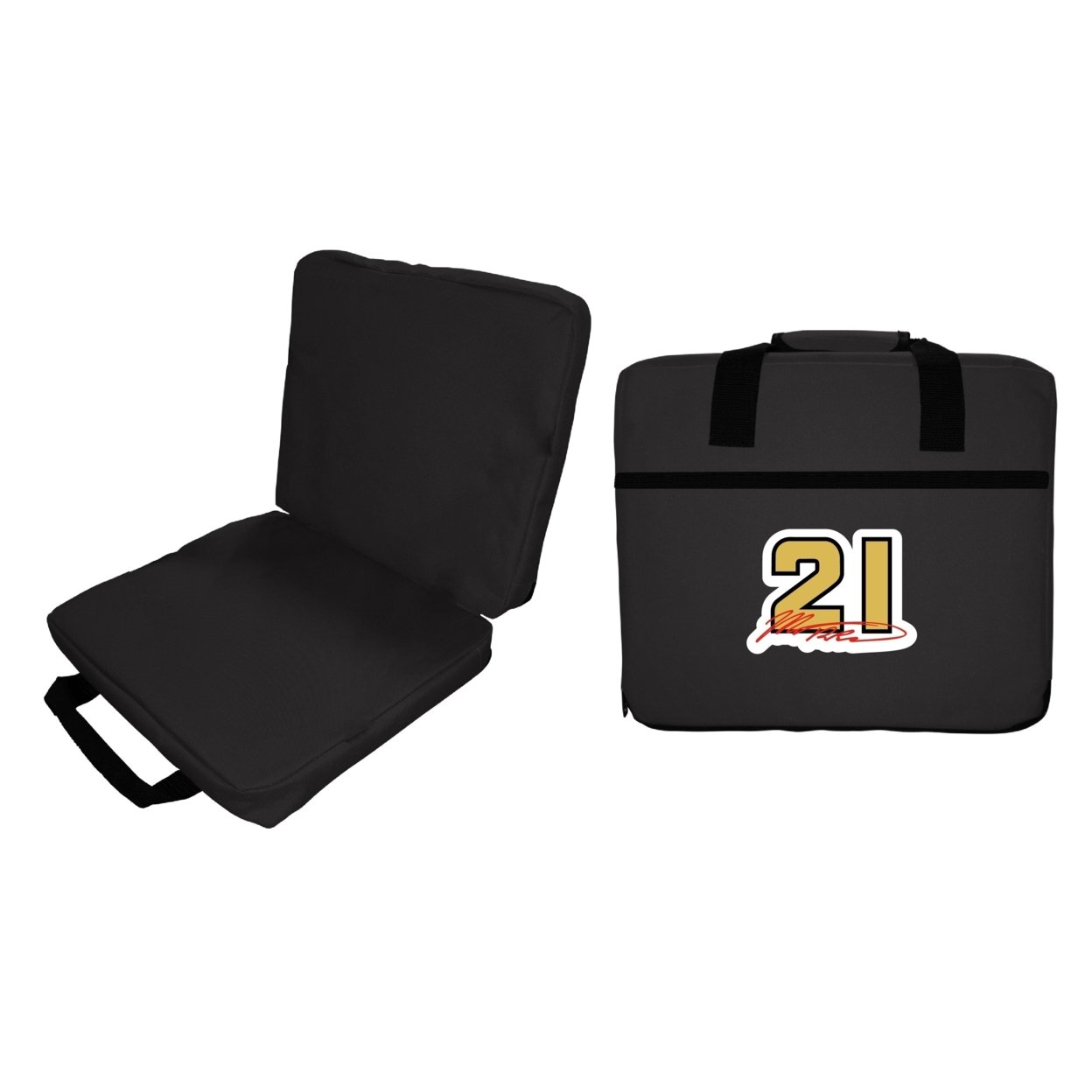 R And R Imports Officially Licensed NASCAR Matt DiBenedetto #21 Single Sided Seat Cushion