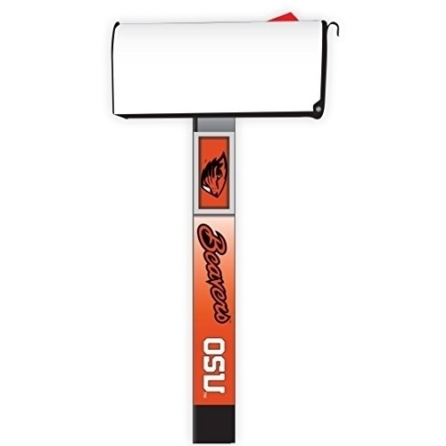 R And R Imports Oregon State Beavers 2-Pack Mailbox Post Cover
