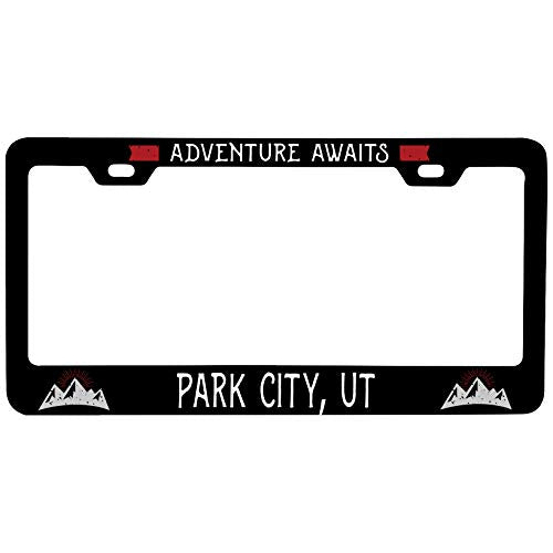 R And R Imports Park City Utah Vanity Metal License Plate Frame
