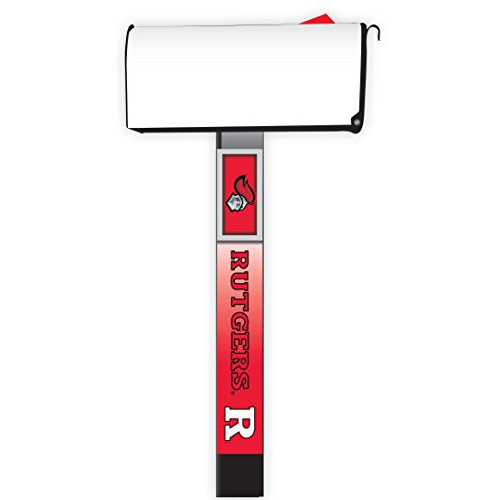 R And R Imports Rutgers Scarlet Knights 2-Pack Mailbox Post Cover