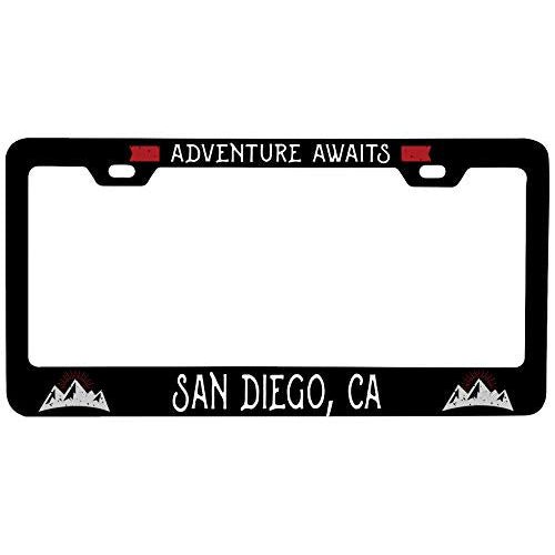 R And R Imports San Diego California Vanity Metal License Plate Frame