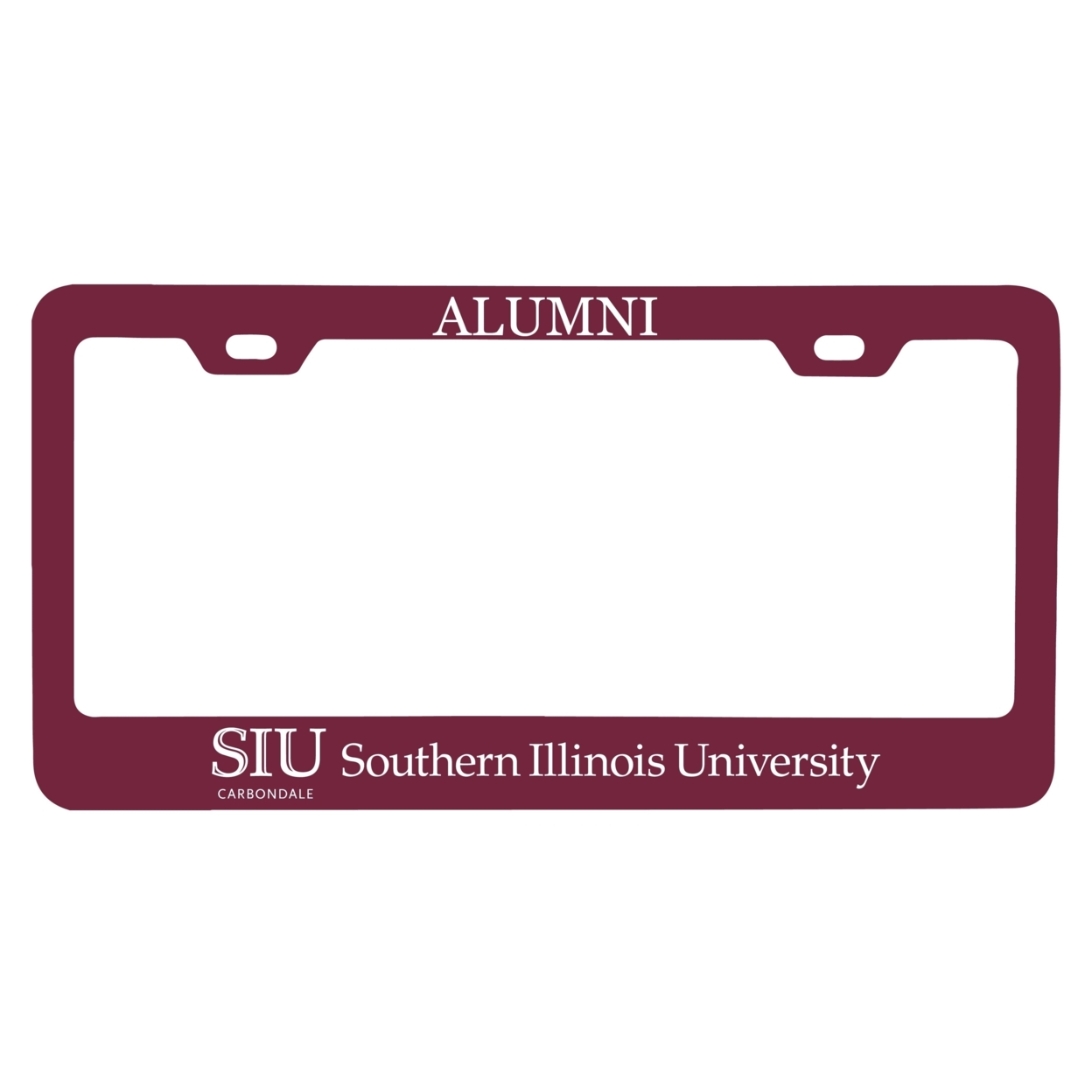 Southern Illinois Salukis Alumni License Plate Frame