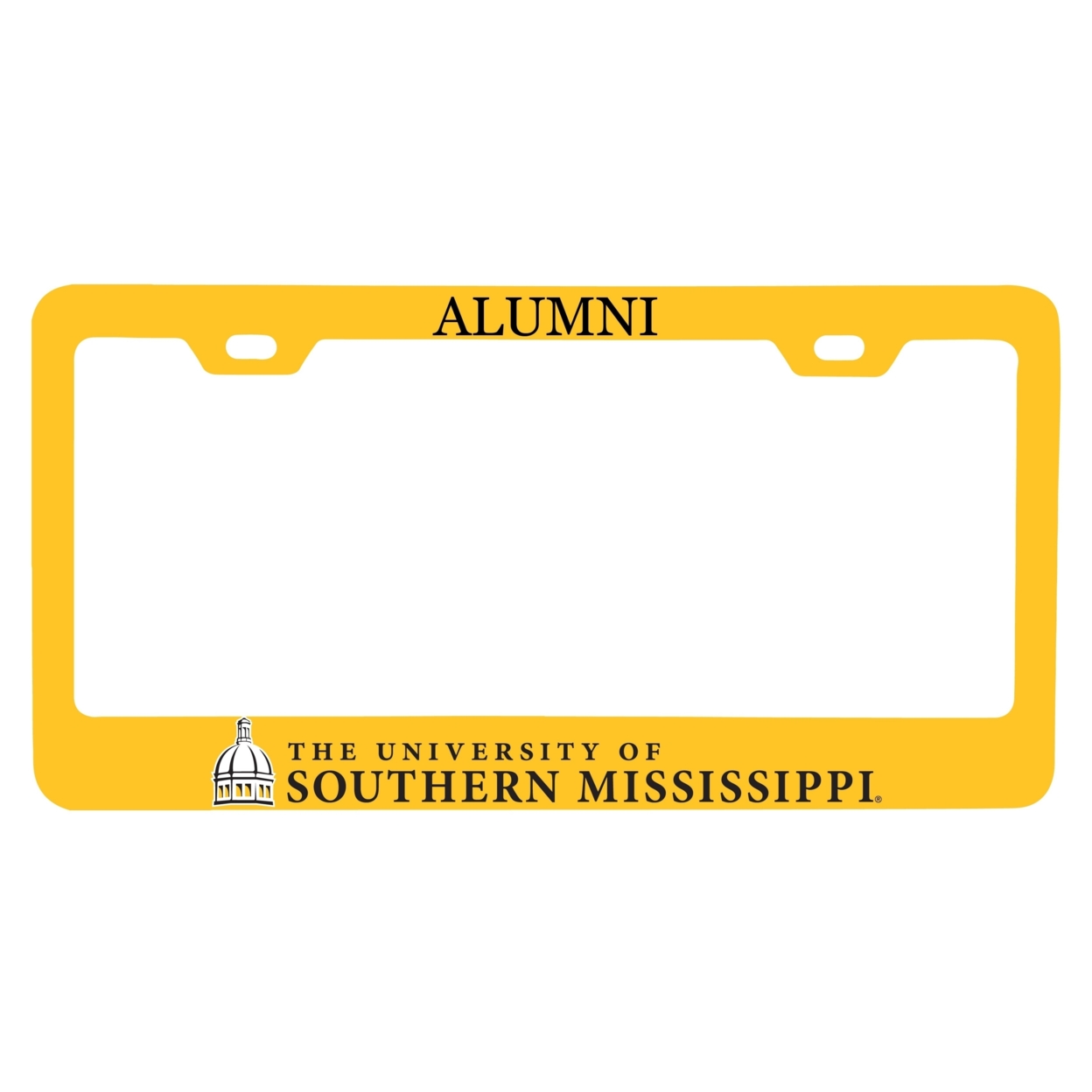 Southern Mississippi Golden Eagles Alumni License Plate Frame