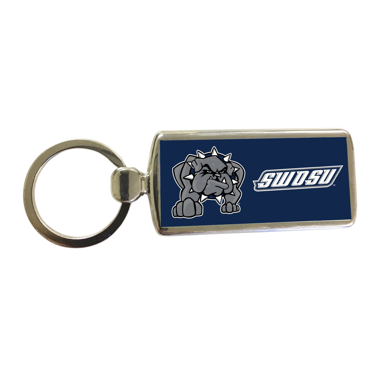 R And R Imports Southwestern Oklahoma State University Metal Keychain