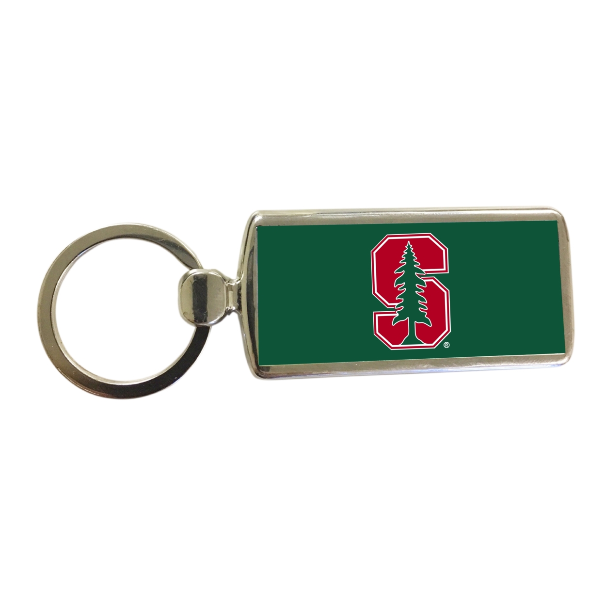 R And R Imports Stanford University Metal Keychain