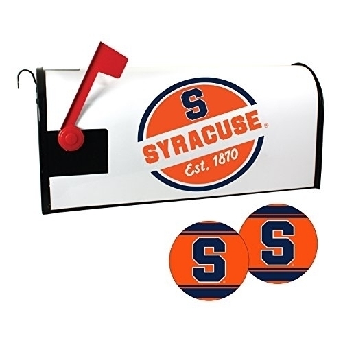 R And R Imports Syracuse Orange Magnetic Mailbox Cover And Sticker Set