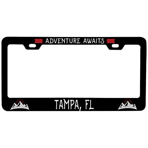 R And R Imports Tampa Florida Vanity Metal License Plate Frame