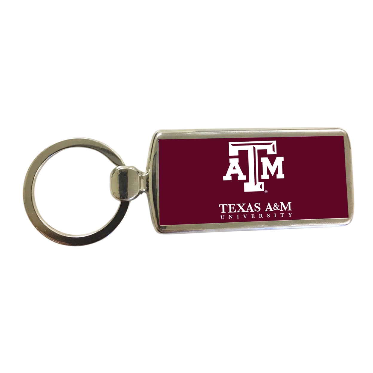 R And R Imports Texas A&M Aggies Metal Keychain