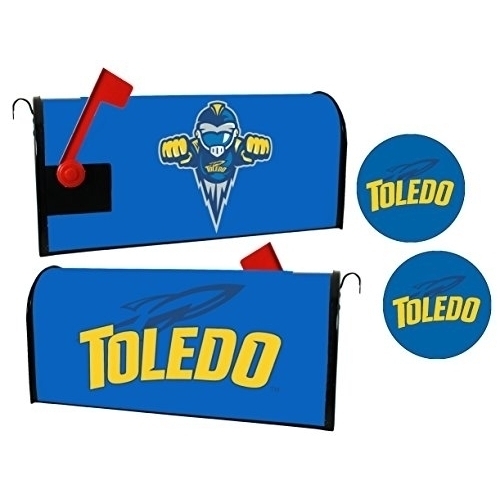 R And R Imports Toledo Rockets Magnetic Mailbox Cover & Sticker Set