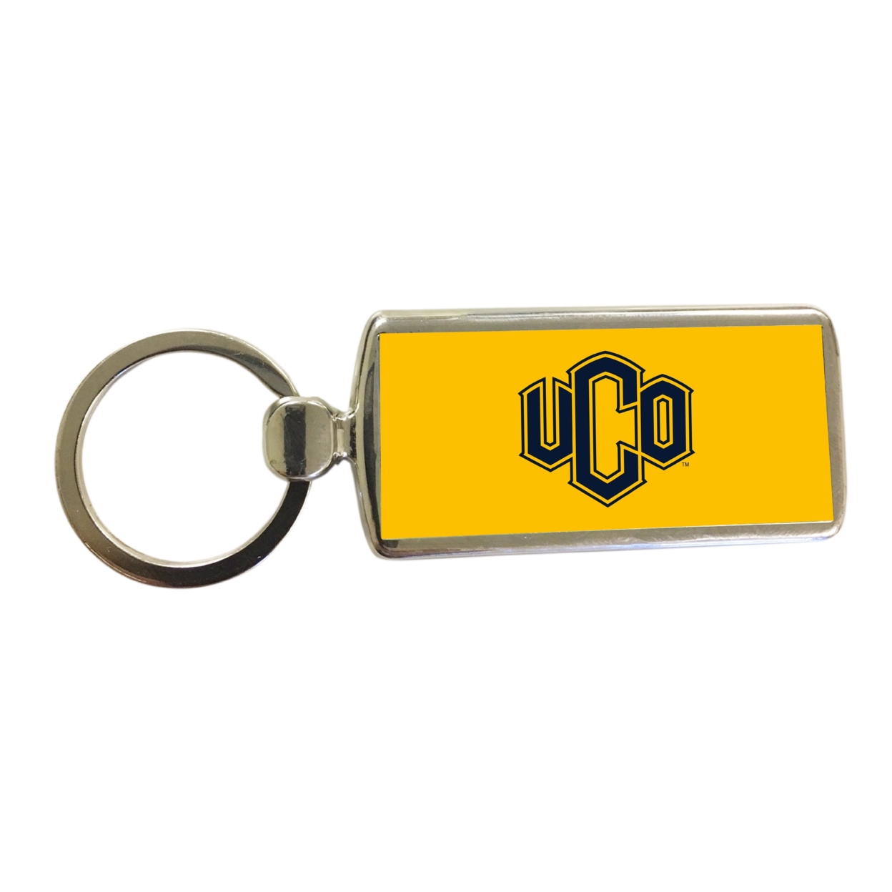 R And R Imports University Of Central Oklahoma Bronchos Metal Keychain
