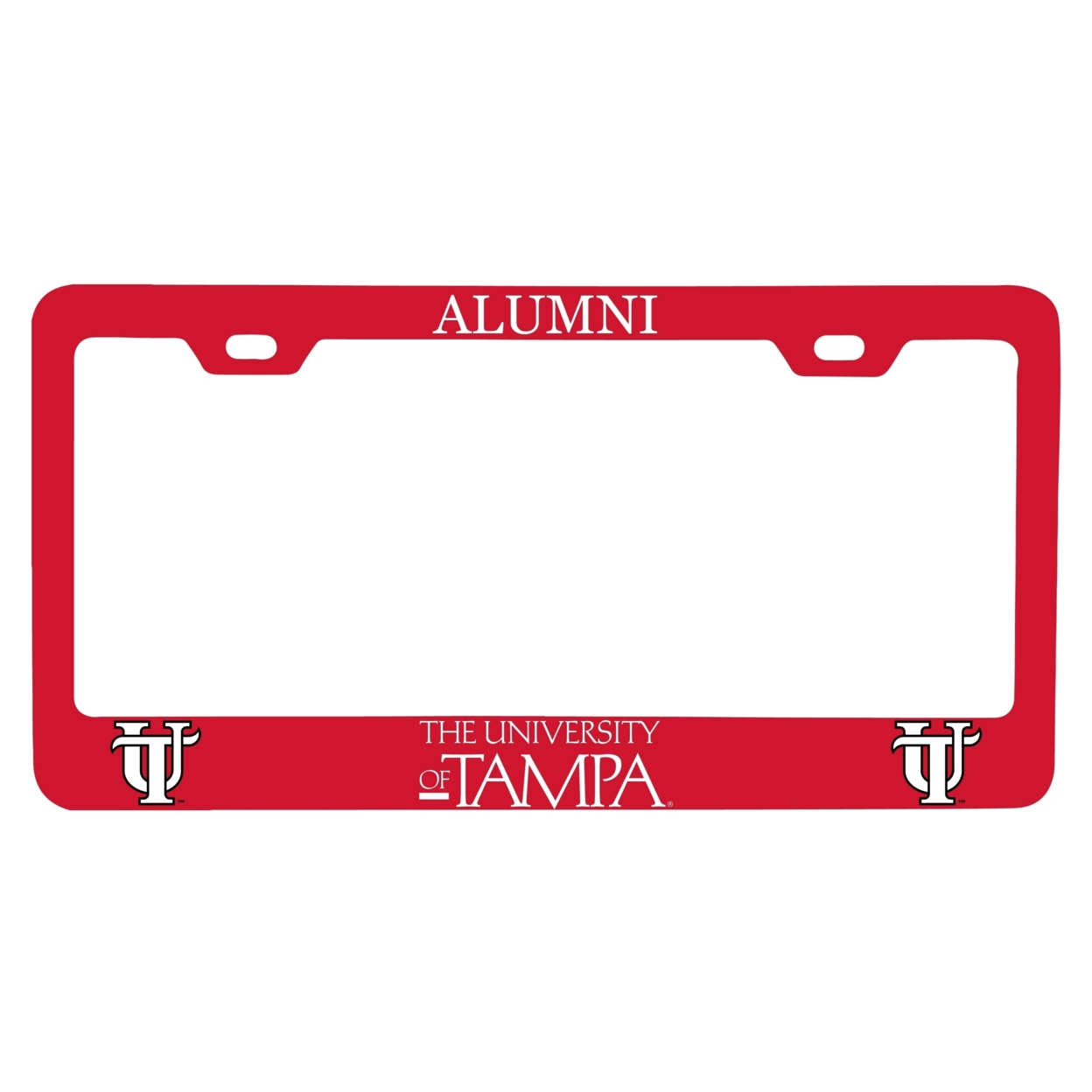 University Of Tampa Spartans Alumni License Plate Frame