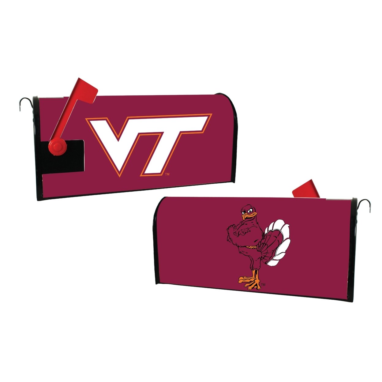 R And R Imports Virginia Tech Hokies Maroon Magnetic Mailbox Cover