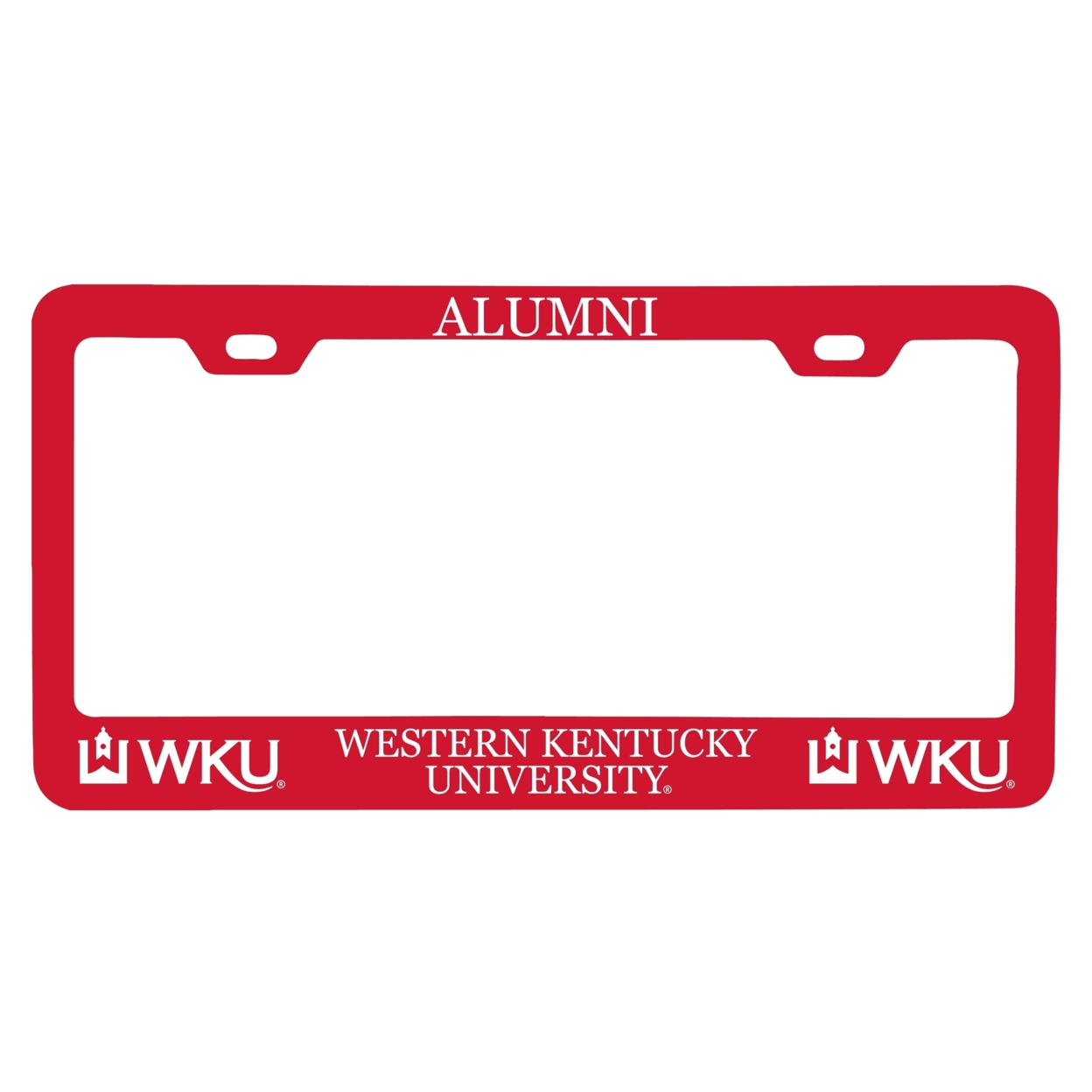 R And R Imports Western Kentucky Hilltoppers Alumni License Plate Frame New For 2020â¦