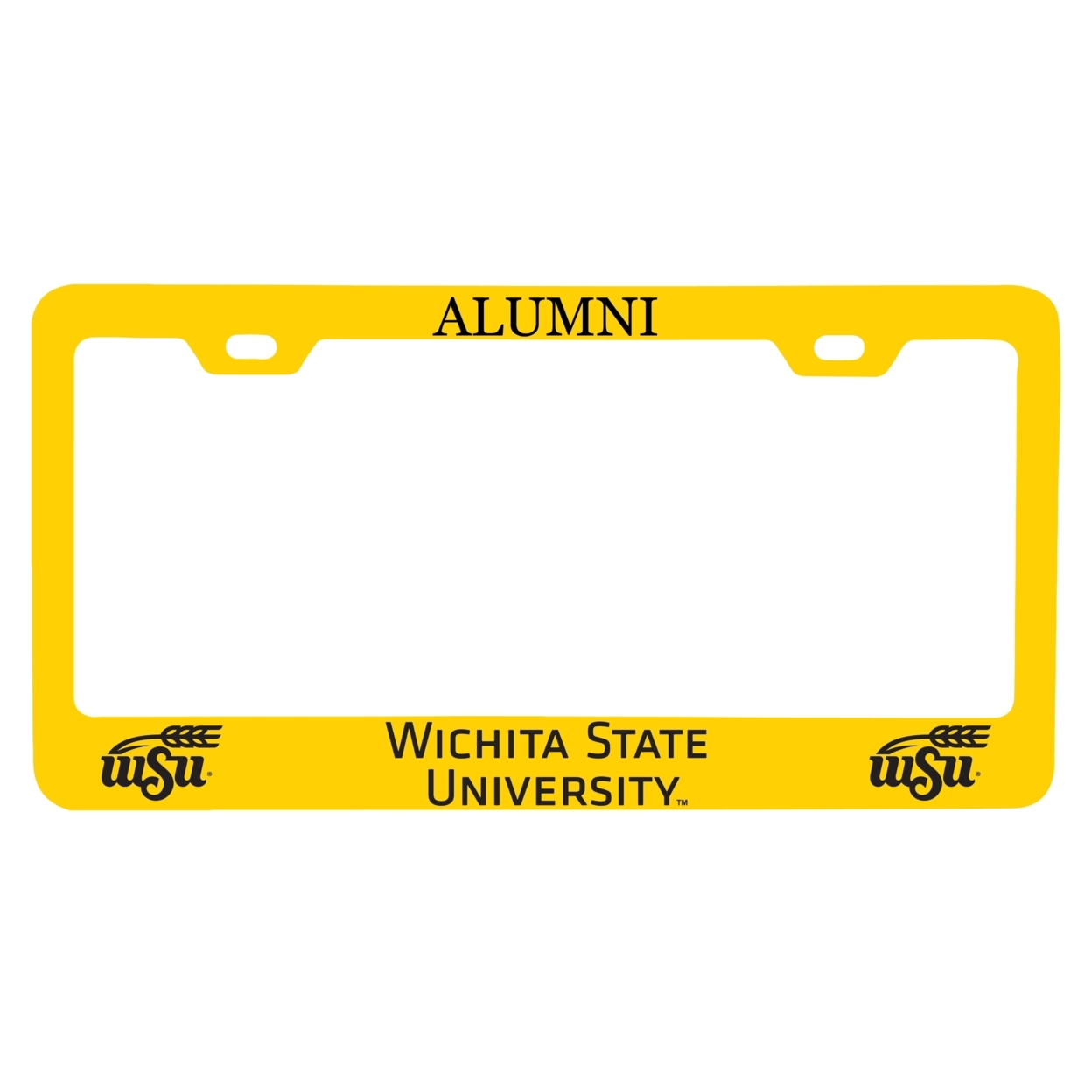 Wichita State Shockers Alumni License Plate Frame