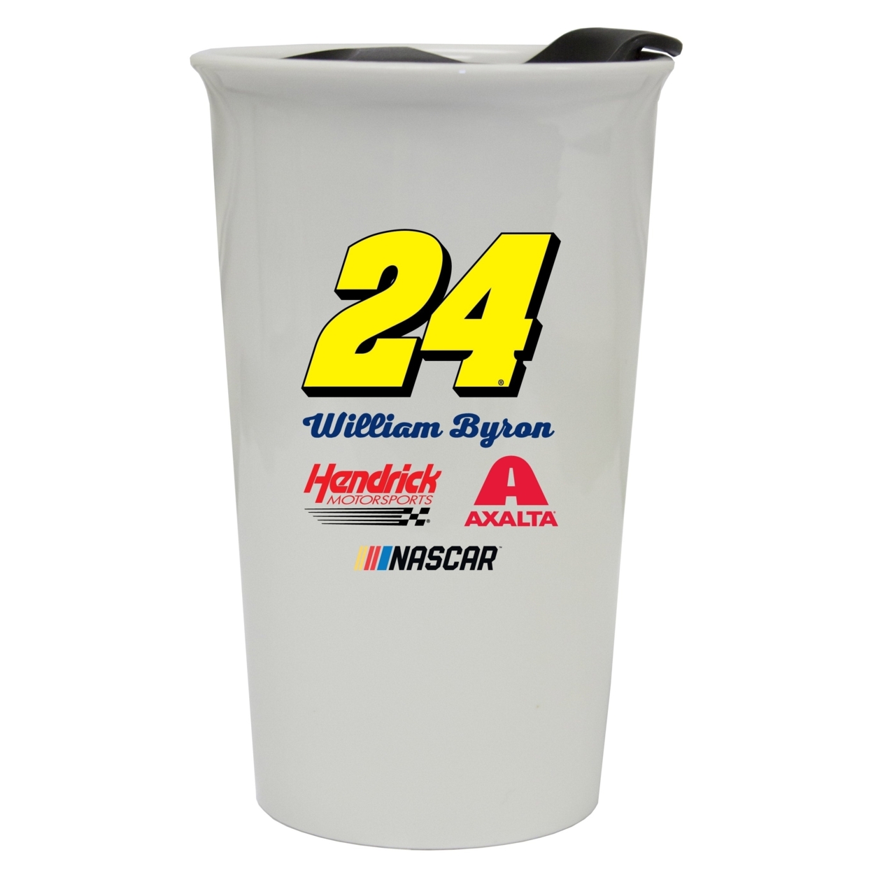 R And R Imports William Byron #24 NASCAR Double Walled Ceramic Tumbler New For 2020