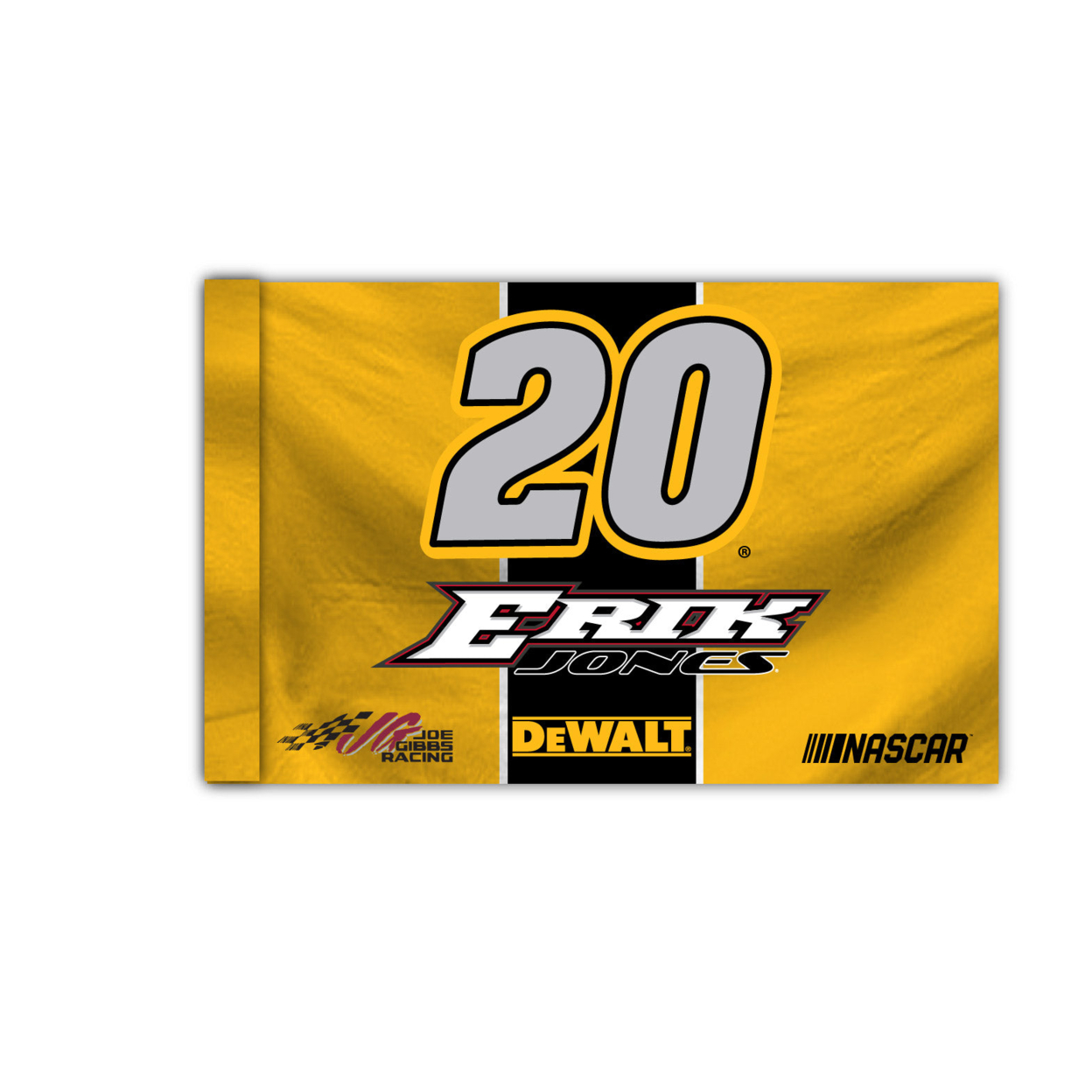 R And R Imports, Inc Erik Jones #20#24 3' X 5' Flag With Car New For 2020