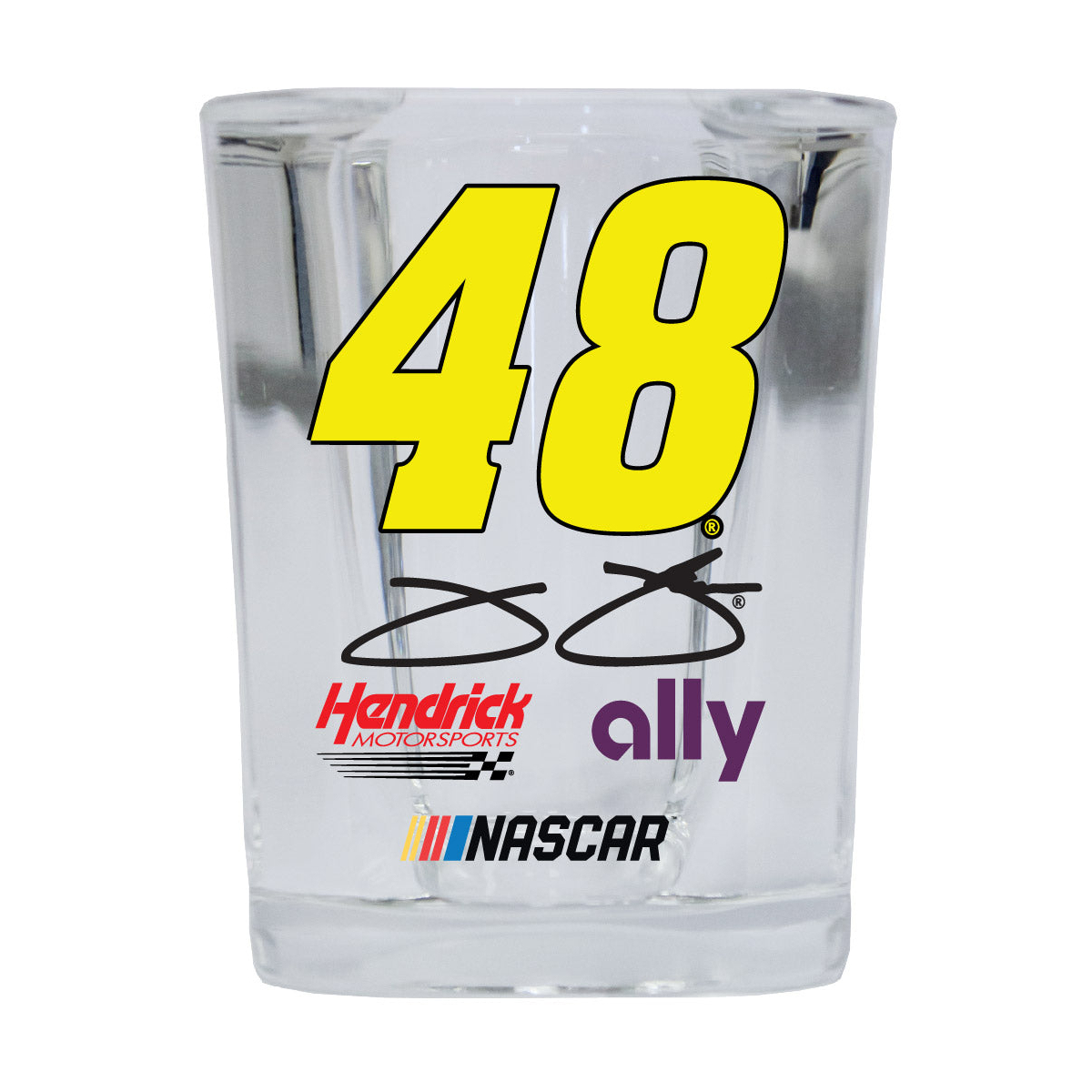 R And R Imports, Inc Jimmie Johnson #48 Shot Glass Square New For 2020