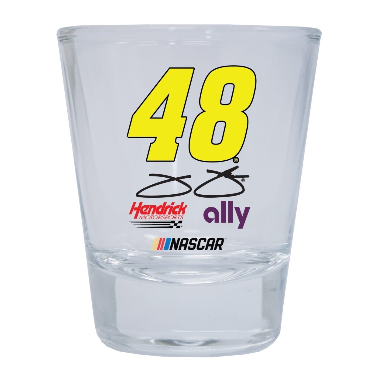 R And R Imports, Inc Jimmie Johnson #48 Shot Glass Round New For 2020