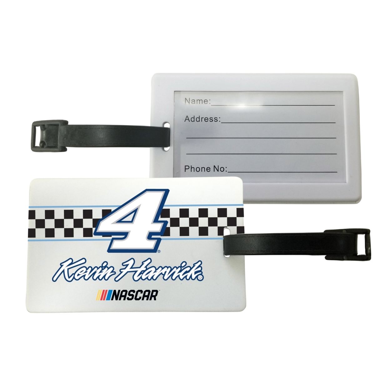 R And R Imports, Inc Kevin Harvick #4 Luggage Tag 2-Pack New For 2020
