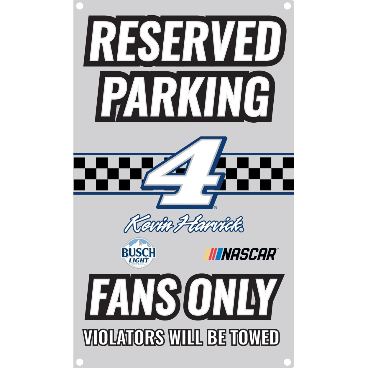 R And R Imports, Inc Kevin Harvick #4 Metal Sign New For 2020