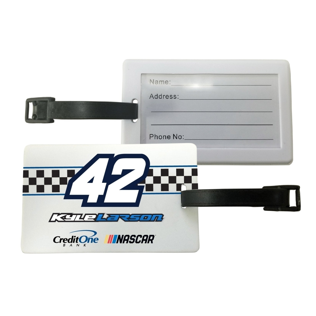 R And R Imports, Inc Kyle Larson #42 Luggage Tag 2-Pack New For 2020