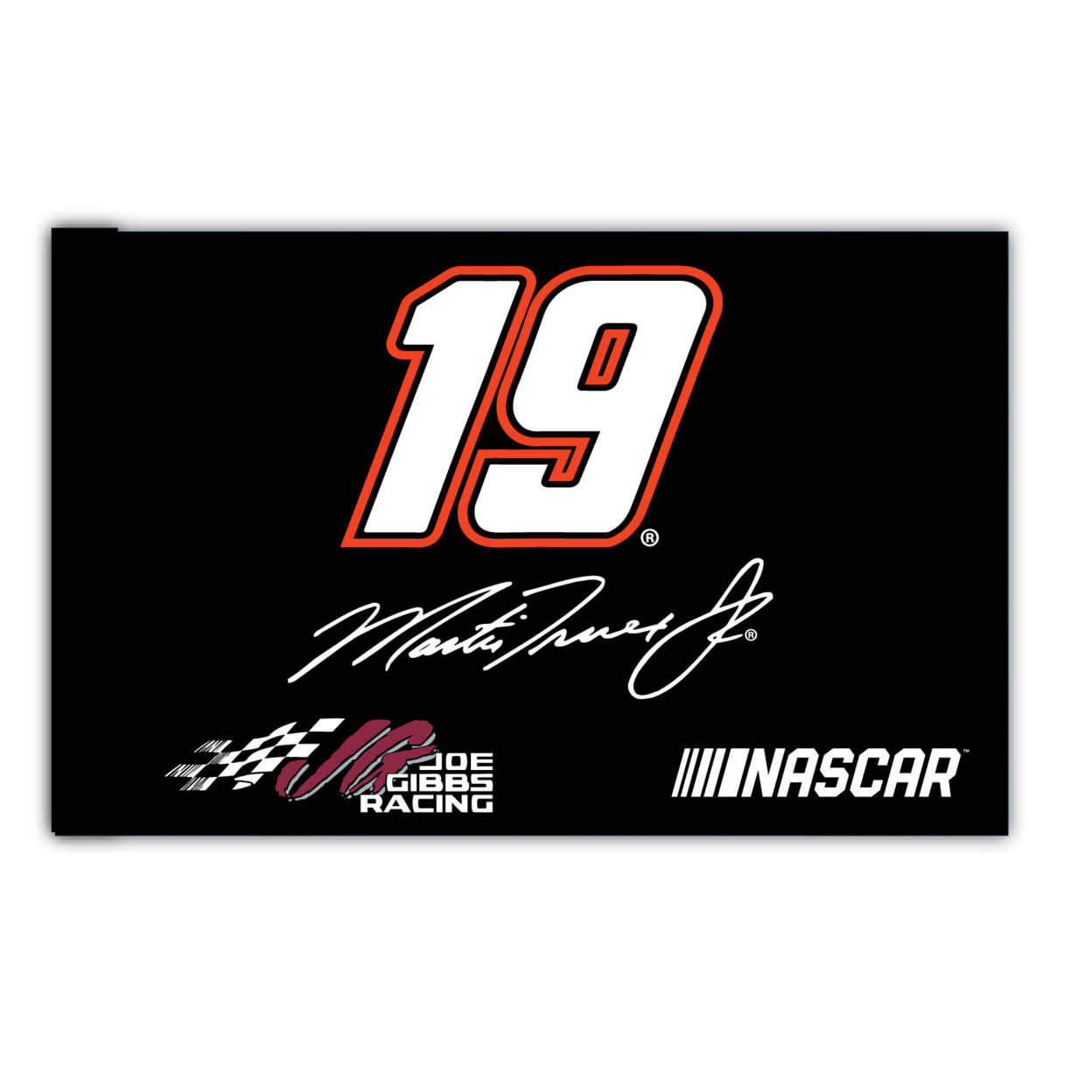 R And R Imports, Inc Martin Truex #19 3' X 5' Flag With Car New For 2020