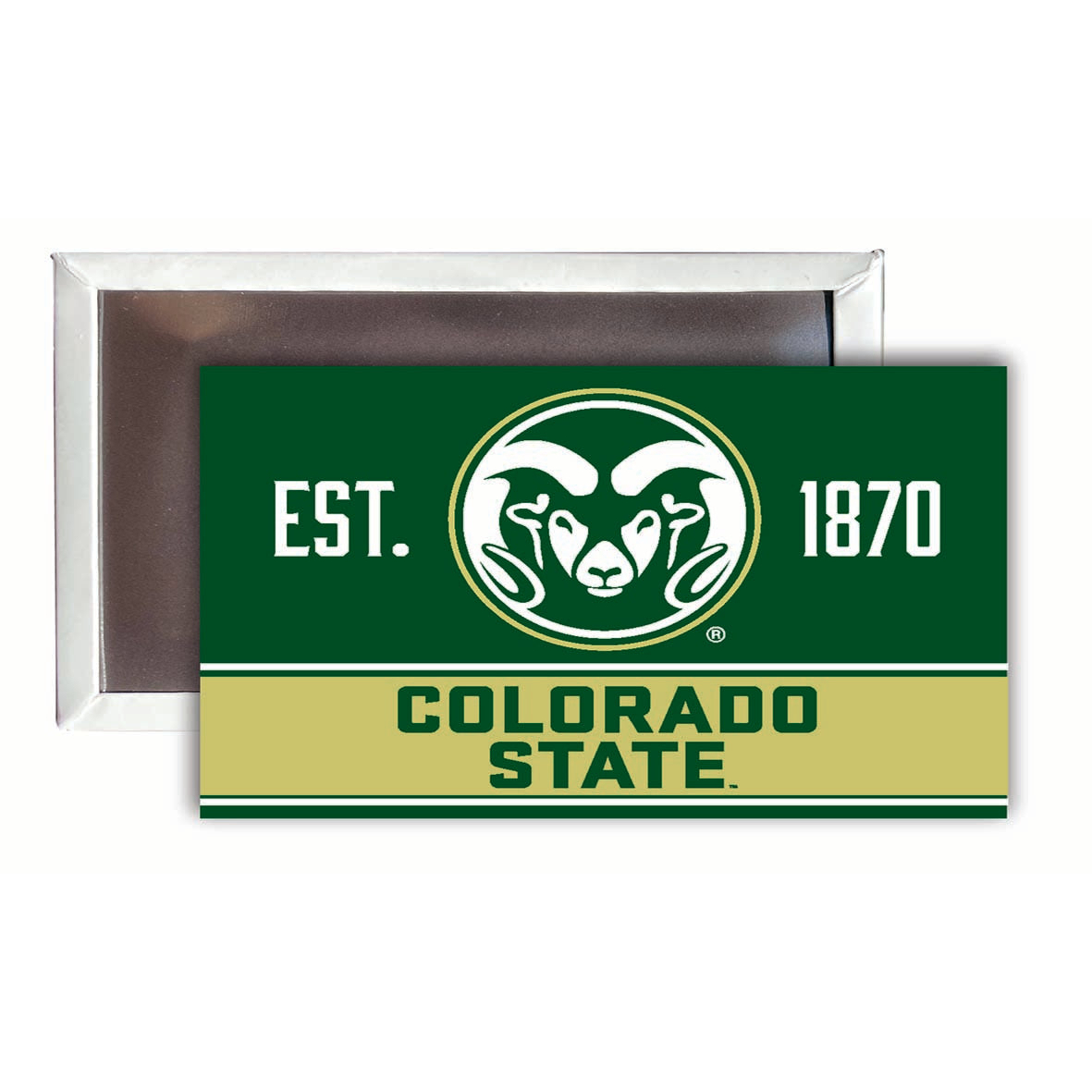 Colorado State Rams 2x3-Inch Fridge Magnet 4-Pack