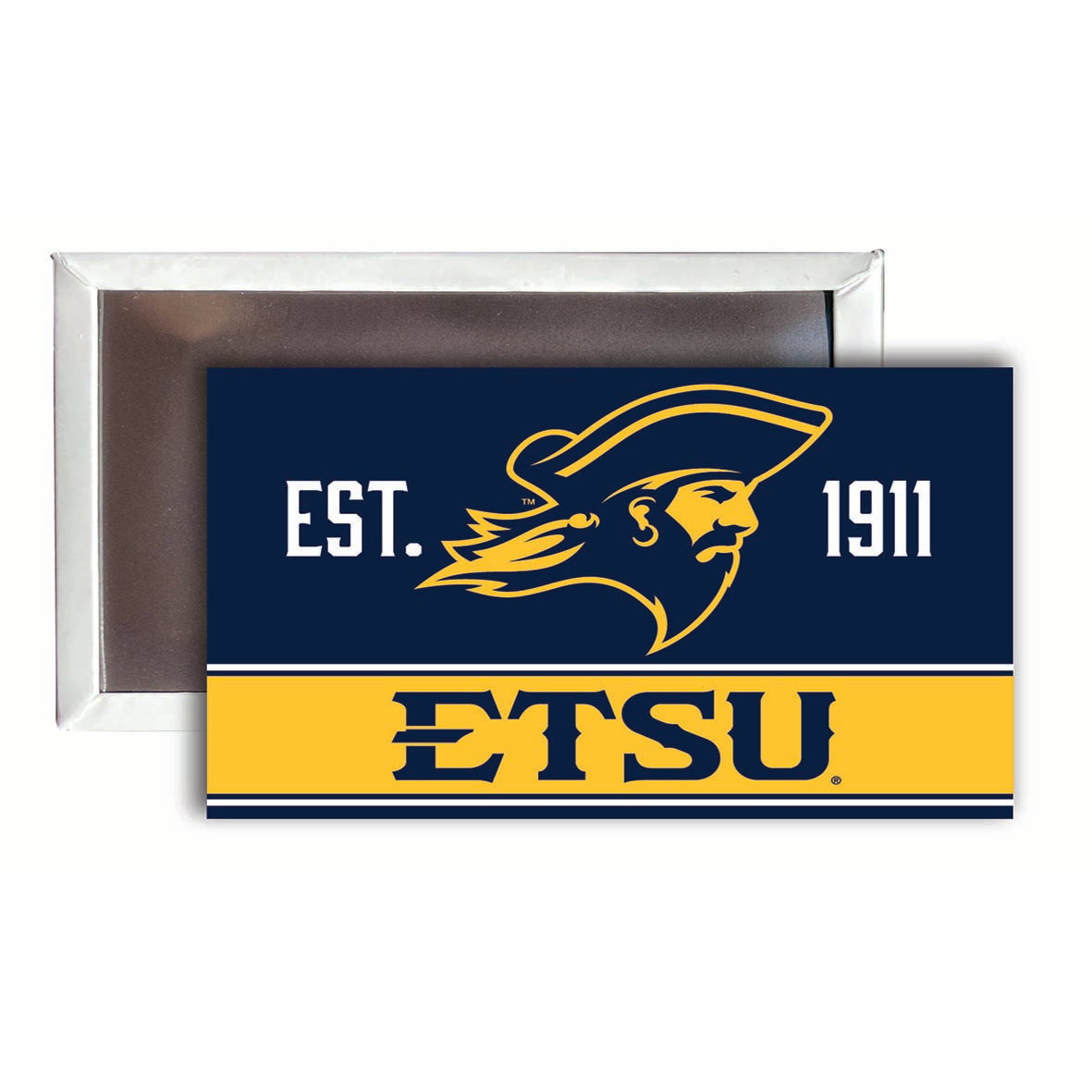 East Tennessee State University 2x3-Inch Fridge Magnet 4-Pack