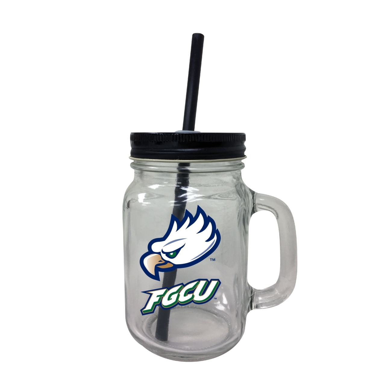 Florida Gulf Coast University Mason Jar Glass 2-Pack