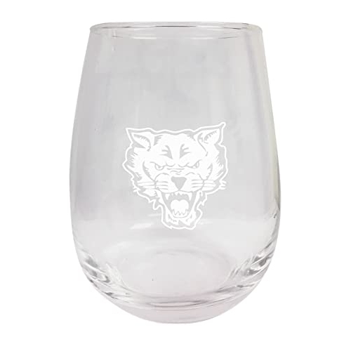 Fort Valley State University Etched Stemless Wine Glass