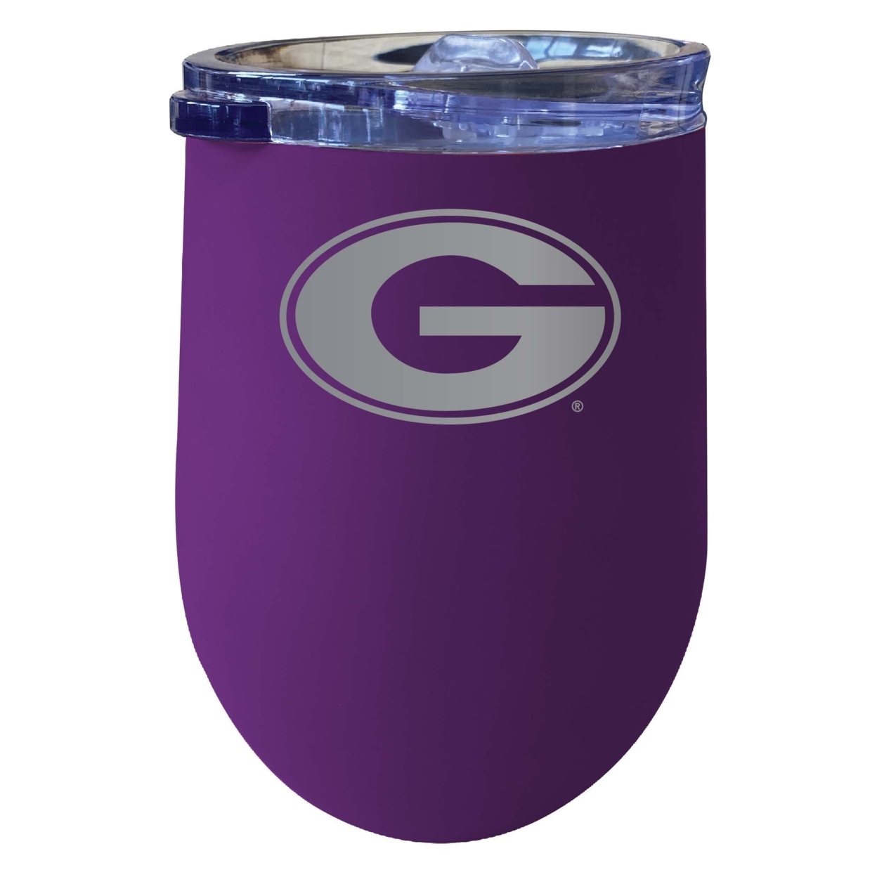 Grambling State Tigers 12 Oz Etched Insulated Wine Stainless Steel Tumbler Purple