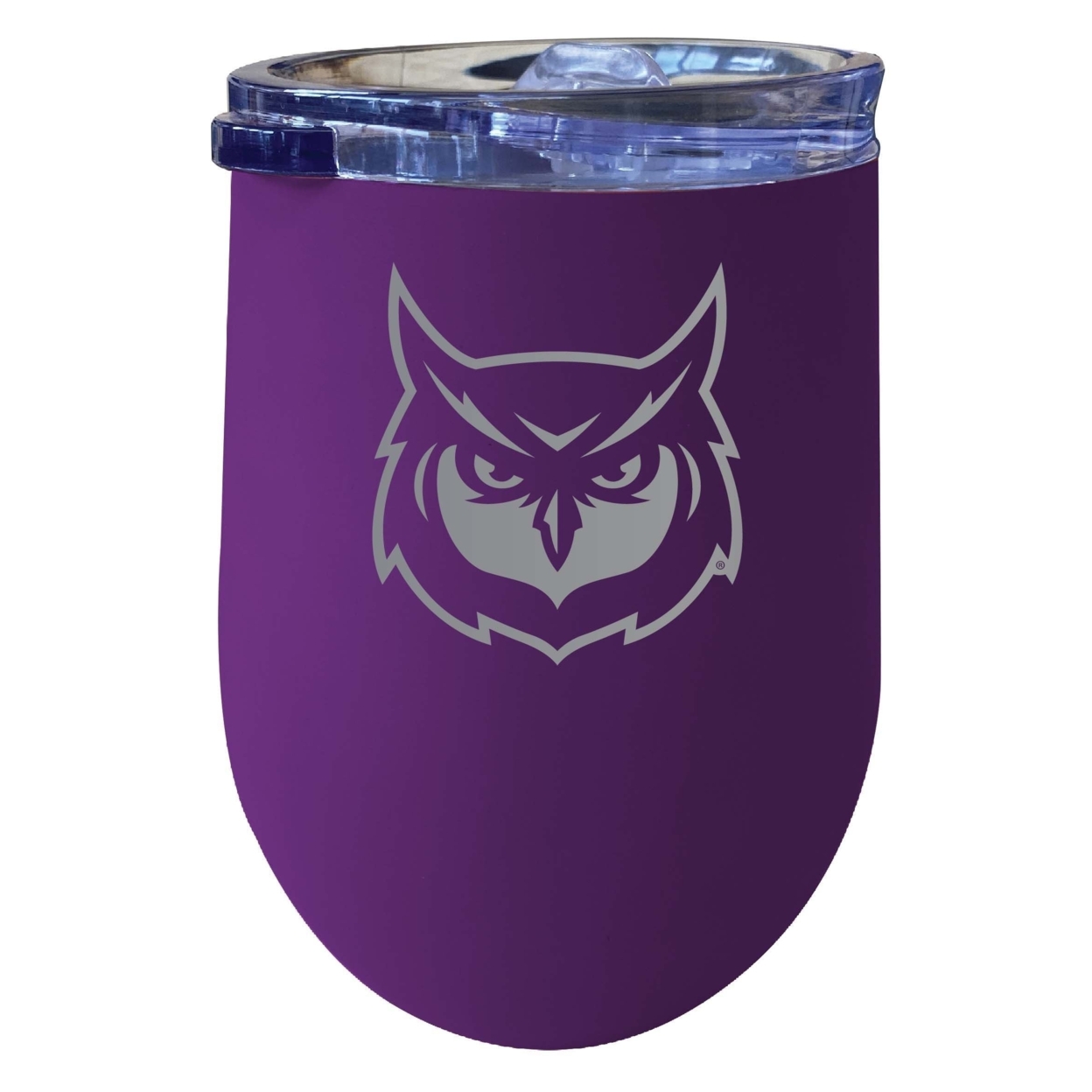 Kennesaw State University 12 Oz Etched Insulated Wine Stainless Steel Tumbler Purple