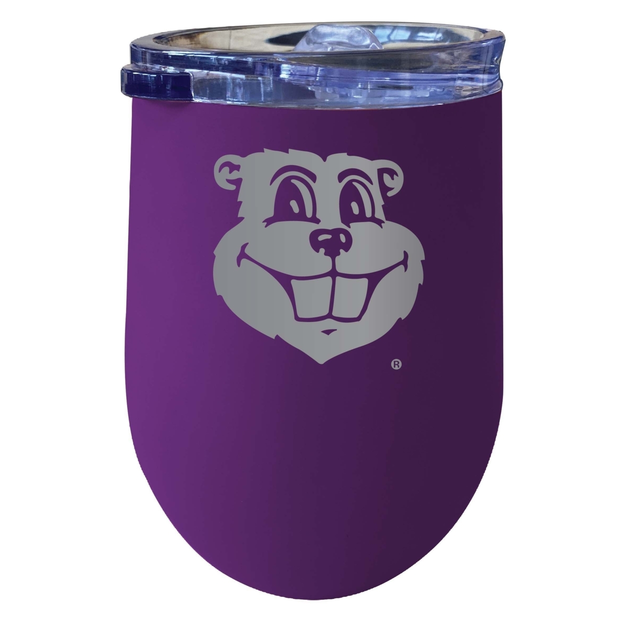 Minnesota Gophers 12 Oz Etched Insulated Wine Stainless Steel Tumbler Purple