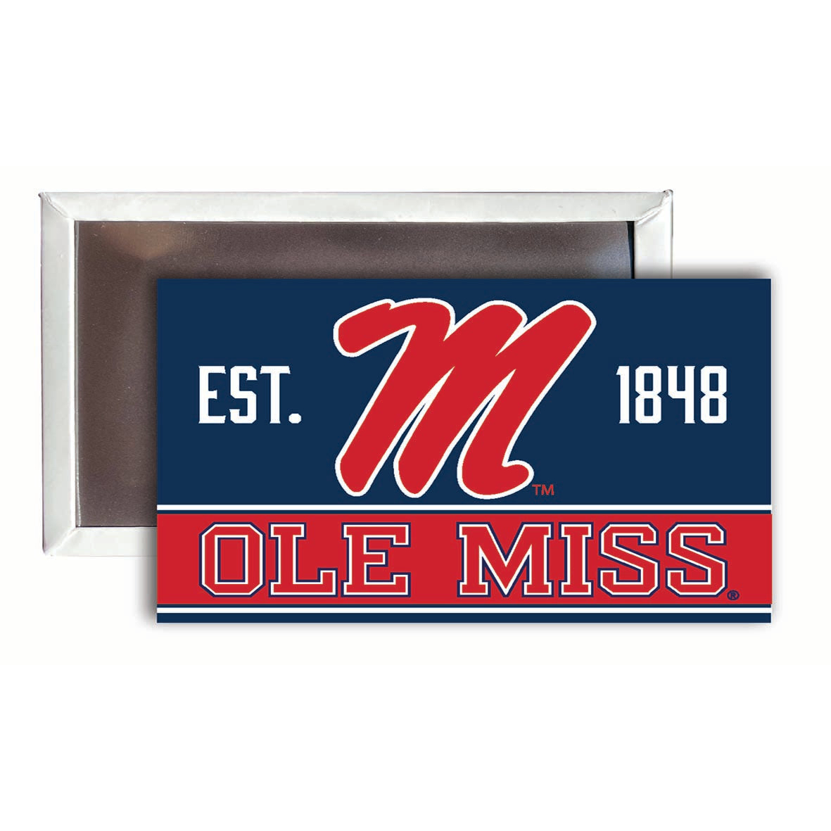 Mississippi Rebels Ole Miss 2x3-Inch Fridge Magnet 4-Pack
