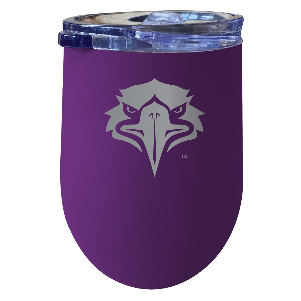 Morehead State University 12 Oz Etched Insulated Wine Stainless Steel Tumbler Purple