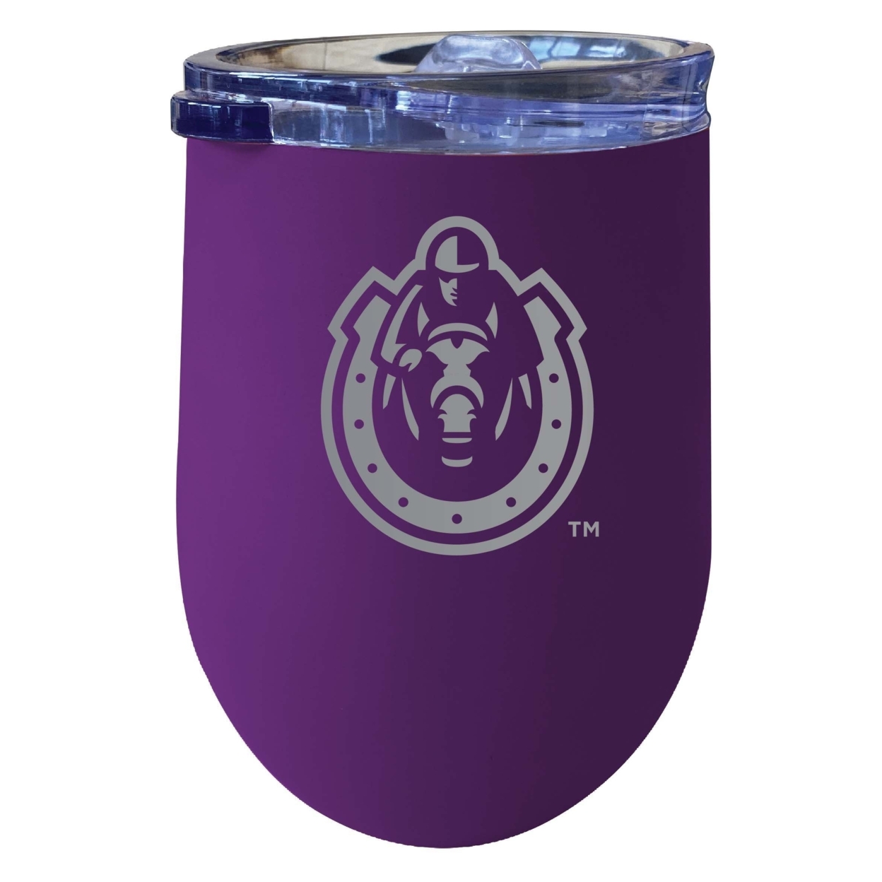 Murray State University 12 Oz Etched Insulated Wine Stainless Steel Tumbler Purple