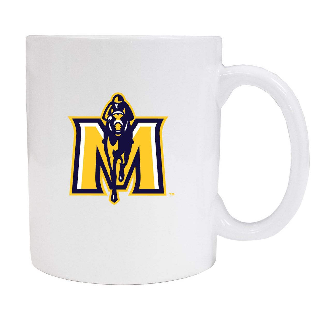 Murray State University White Ceramic Coffee Mug 2-Pack (White).