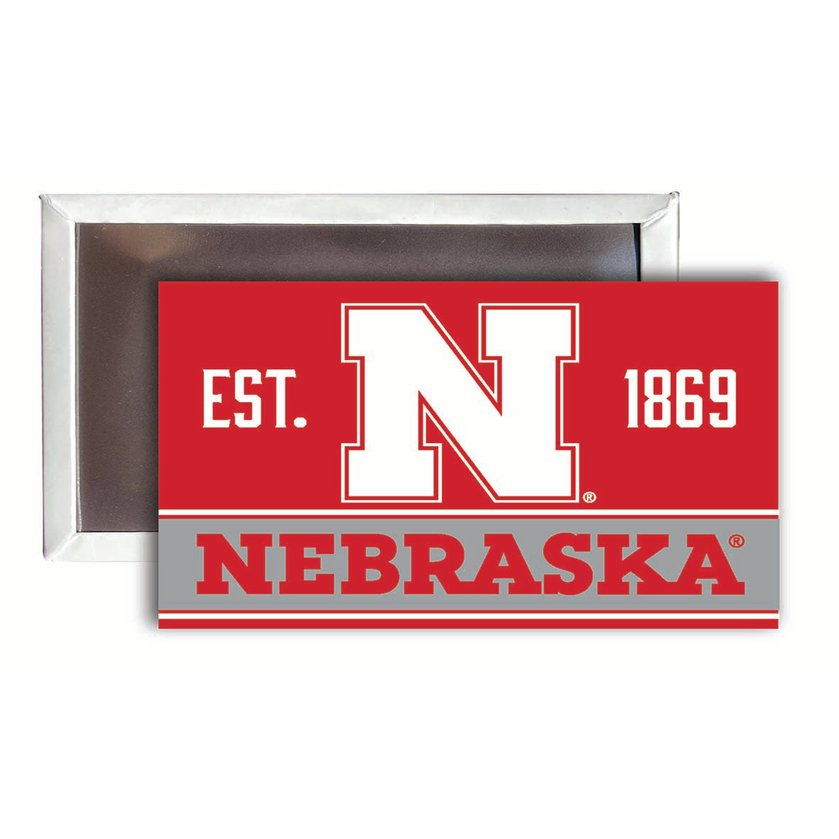 Nebraska Cornhuskers 2x3-Inch Fridge Magnet 4-Pack